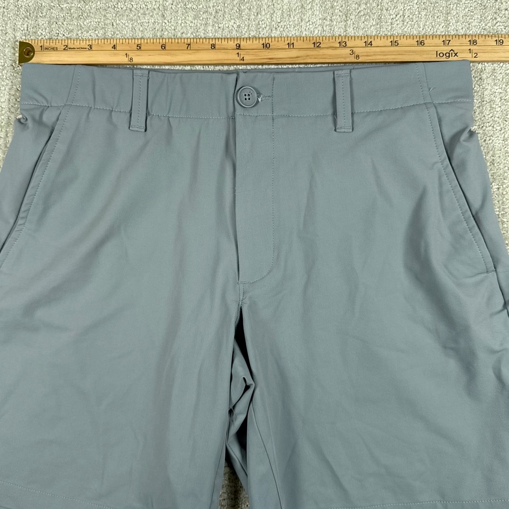 Under Armour Men's 36 Gray Iso-Chill 9" Stretch Waist Performance Golf Shorts - Picture 6 of 9